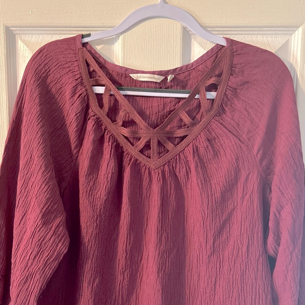 Soft Surroundings Mahdia tunic size medium - Picture 4 of 10